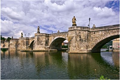 Picture Of Bridge In Bavaria Germany