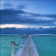 Picture Of Bridge Over North Narrabeen Pool In Sydney