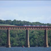 Picture Of Cantilever Forth Rail Bridge In Schotland