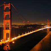 Golden Gate Bridge And Downtown San Francisco