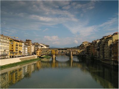 Picture Of Ponte Vecchio Medieval Bridge