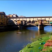 Picture Of Ponte Vecchio Over The Arno River