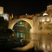 Stari Most At Night