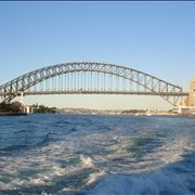 Picture Of Sydney Harbour Bridge From Ferry