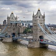 Picture Of Tower Bridge And Ships And Boats