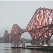 Picture Of View Of The Forth Rail Bridge In Scotland Edinburgh